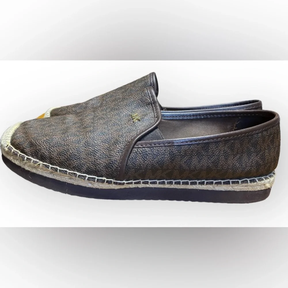 Michael Kors April monogram espadrilles